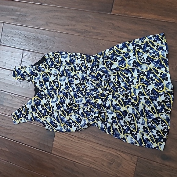 Mark. Sleeveless Romper with Abstract Pattern size Medium - Picture 2 of 11